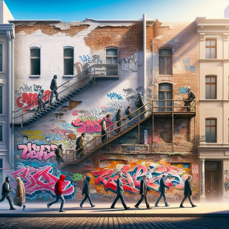 Street art i graffiti – od buntu do galerii: sztuka uliczna na przestrzeni dekad
