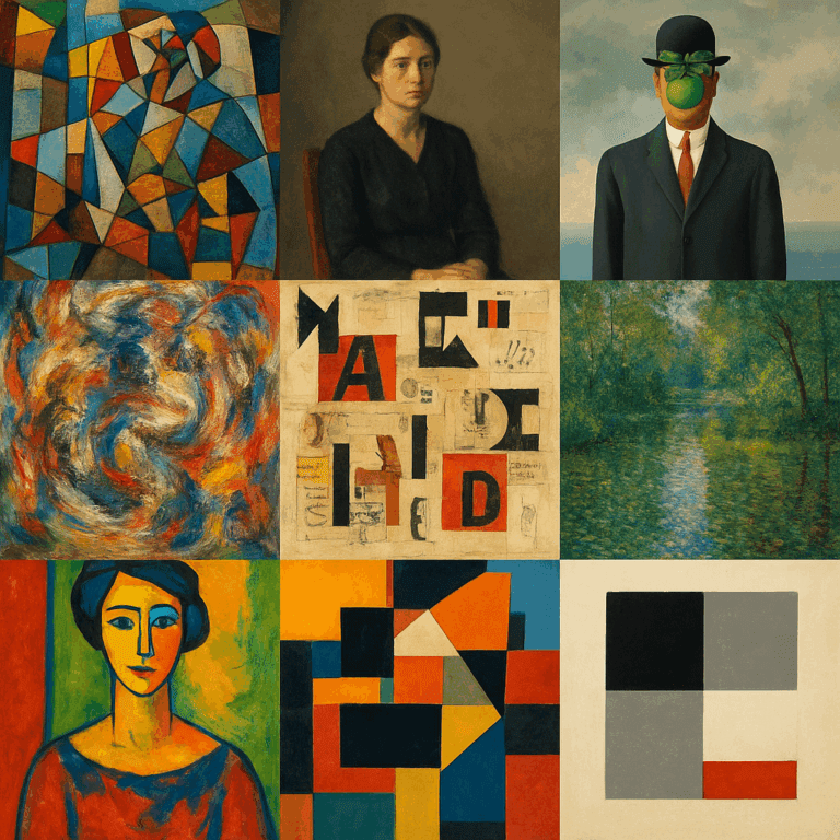 10 najważniejszych nurtów w sztuce XX wieku