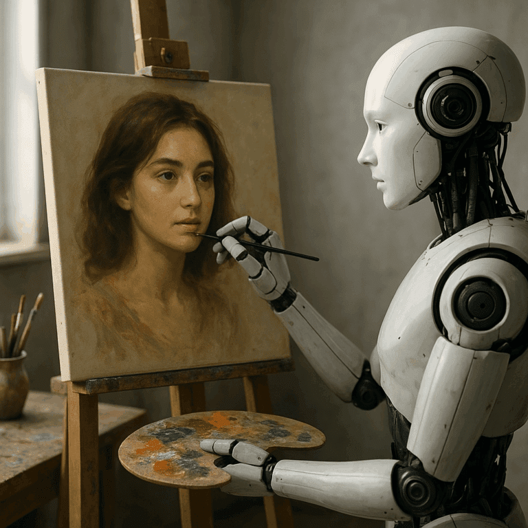 Czy sztuczna inteligencja może być artystą?
