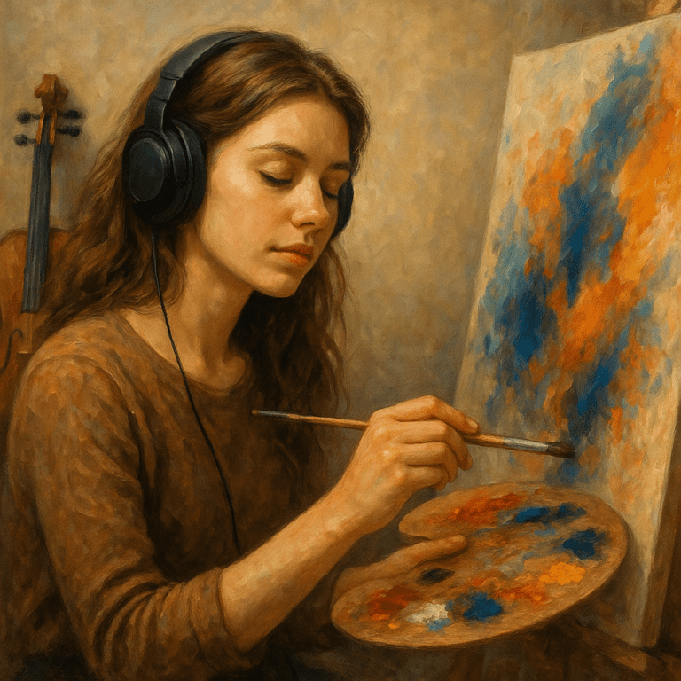 Jak sztuka łączy się z muzyką?