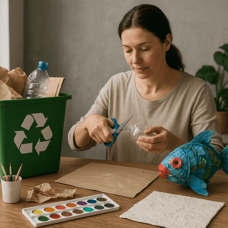 Jak tworzyć sztukę z odpadów?