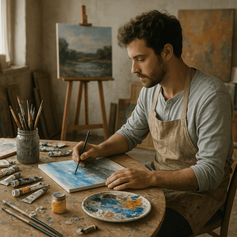 Jak wygląda dzień pracy artysty?