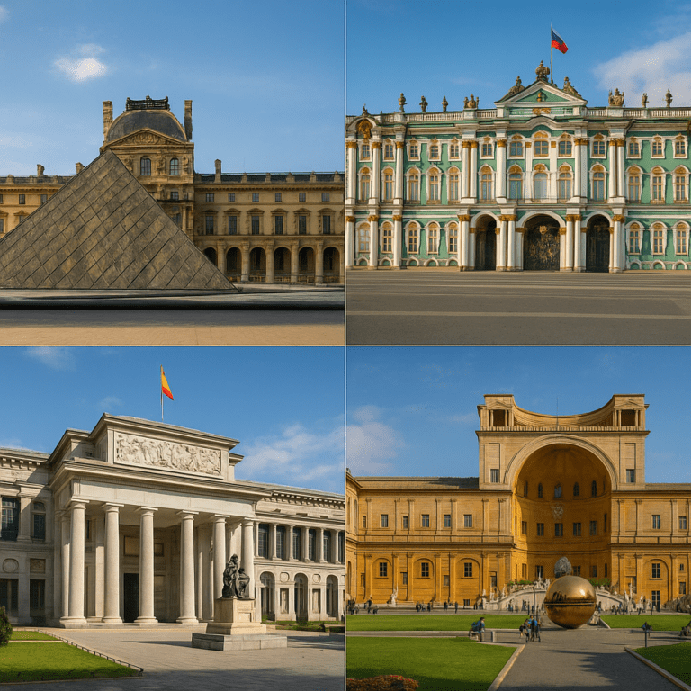 Jakie są największe muzea sztuki w Europie?