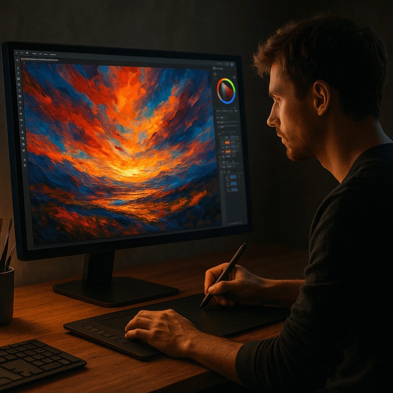 Malarstwo cyfrowe – nowa era twórczości wizualnej