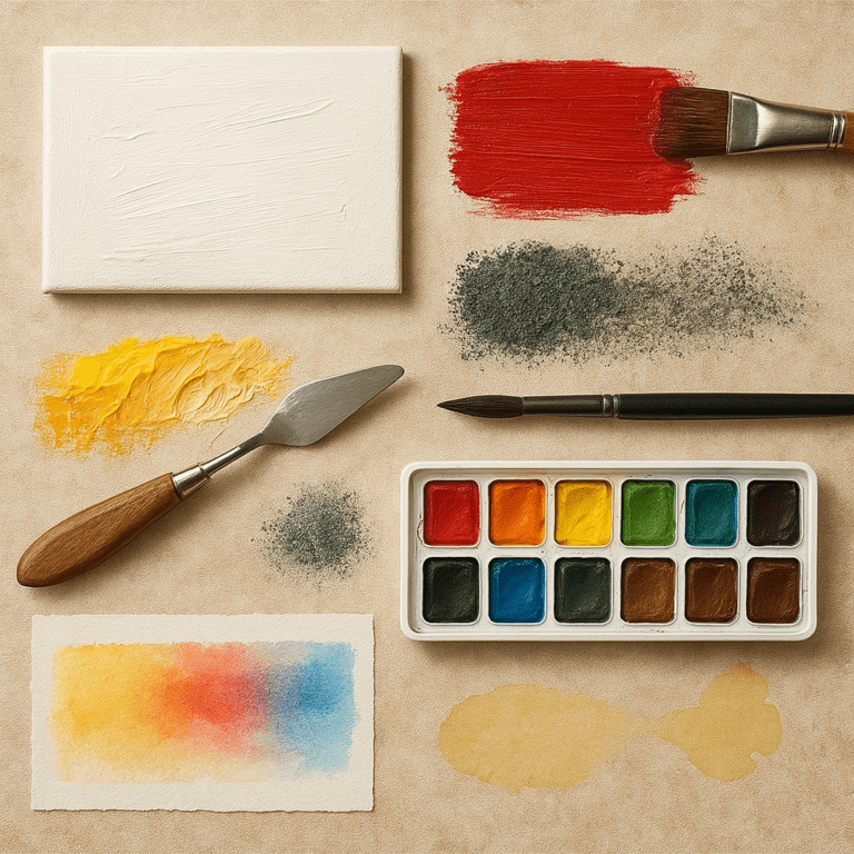 Jakie są rodzaje technik malarskich?