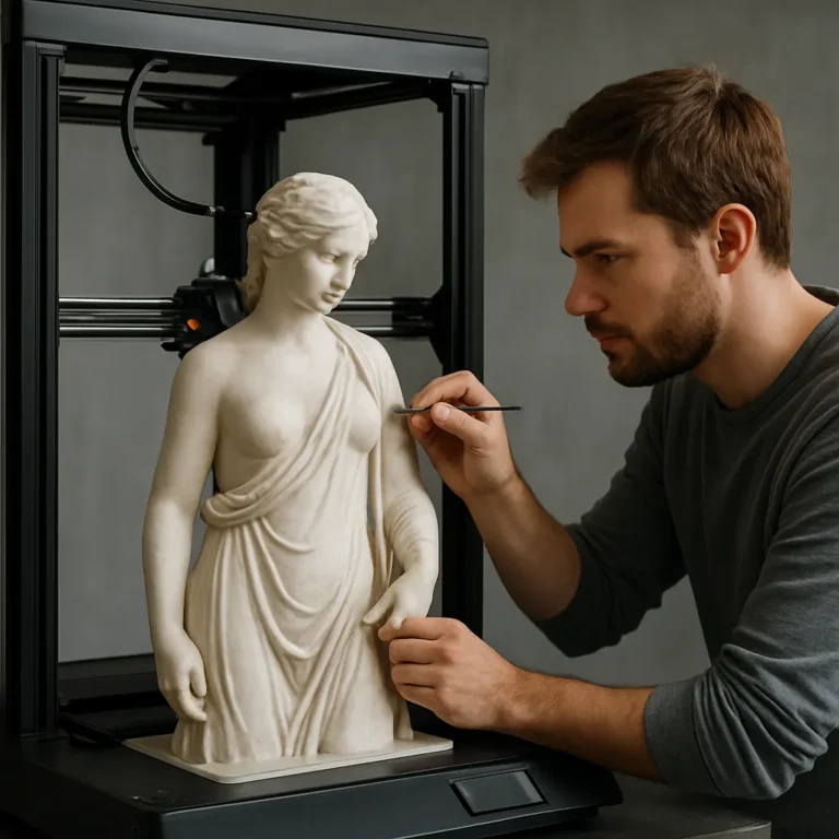 Rzeźba w epoce cyfrowej – druk 3D i nowe możliwości