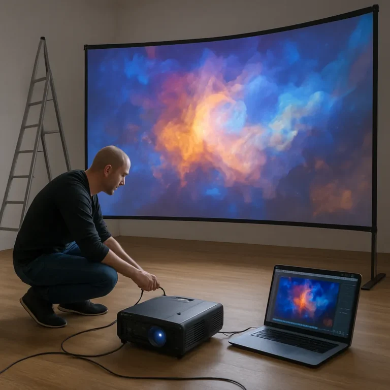 Jak powstaje instalacja multimedialna?