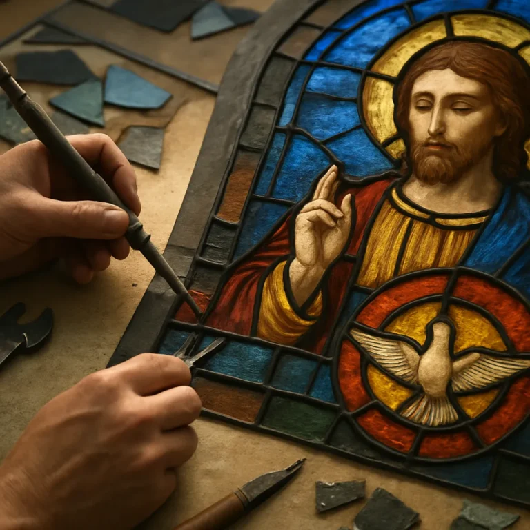 Jak powstaje witraż i jakie ma znaczenie symboliczne?